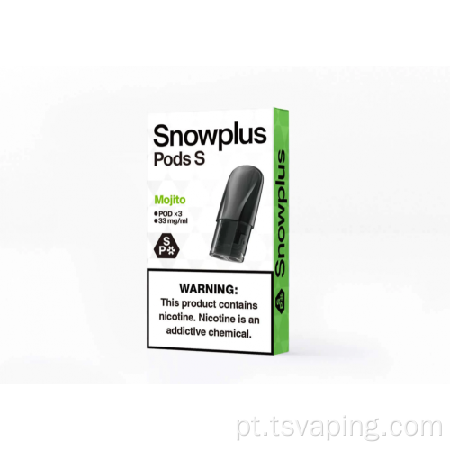 SnowPlus Pods Vaporizer Pods Kit de caneta de petróleo